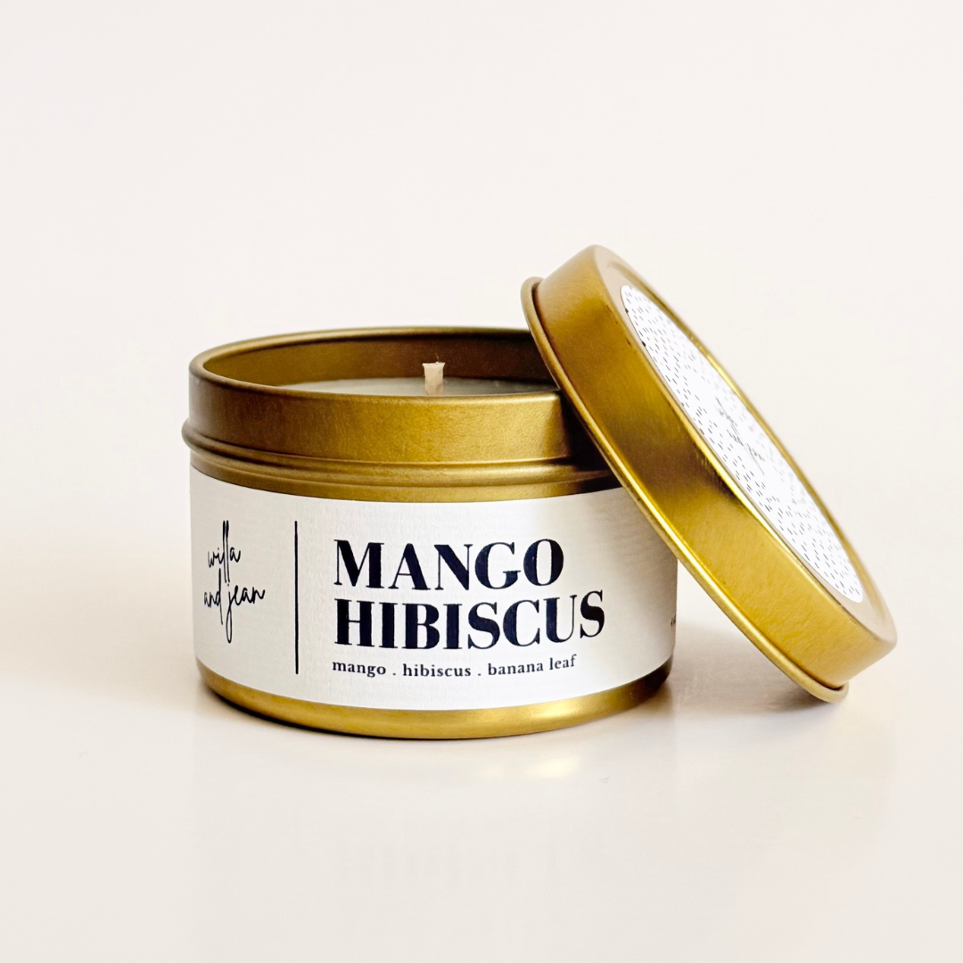 Mango Hibiscus 4 oz tin