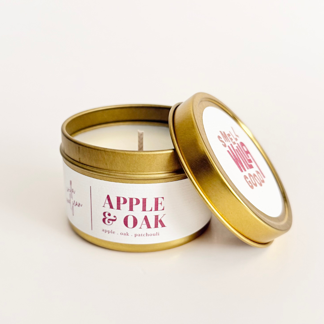 Apple & Oak 4 oz tin
