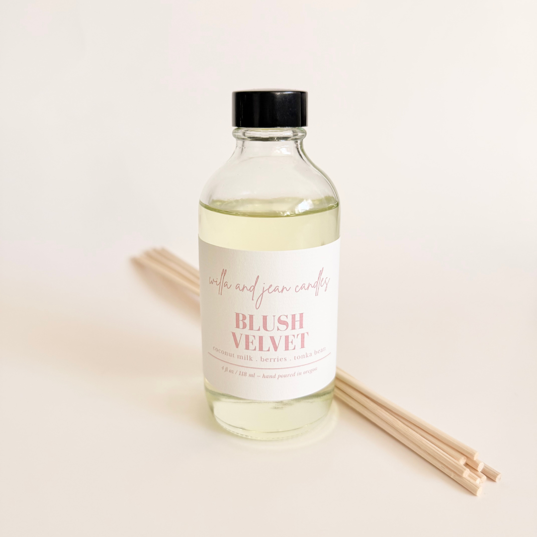 Blush Velvet Reed Diffuser