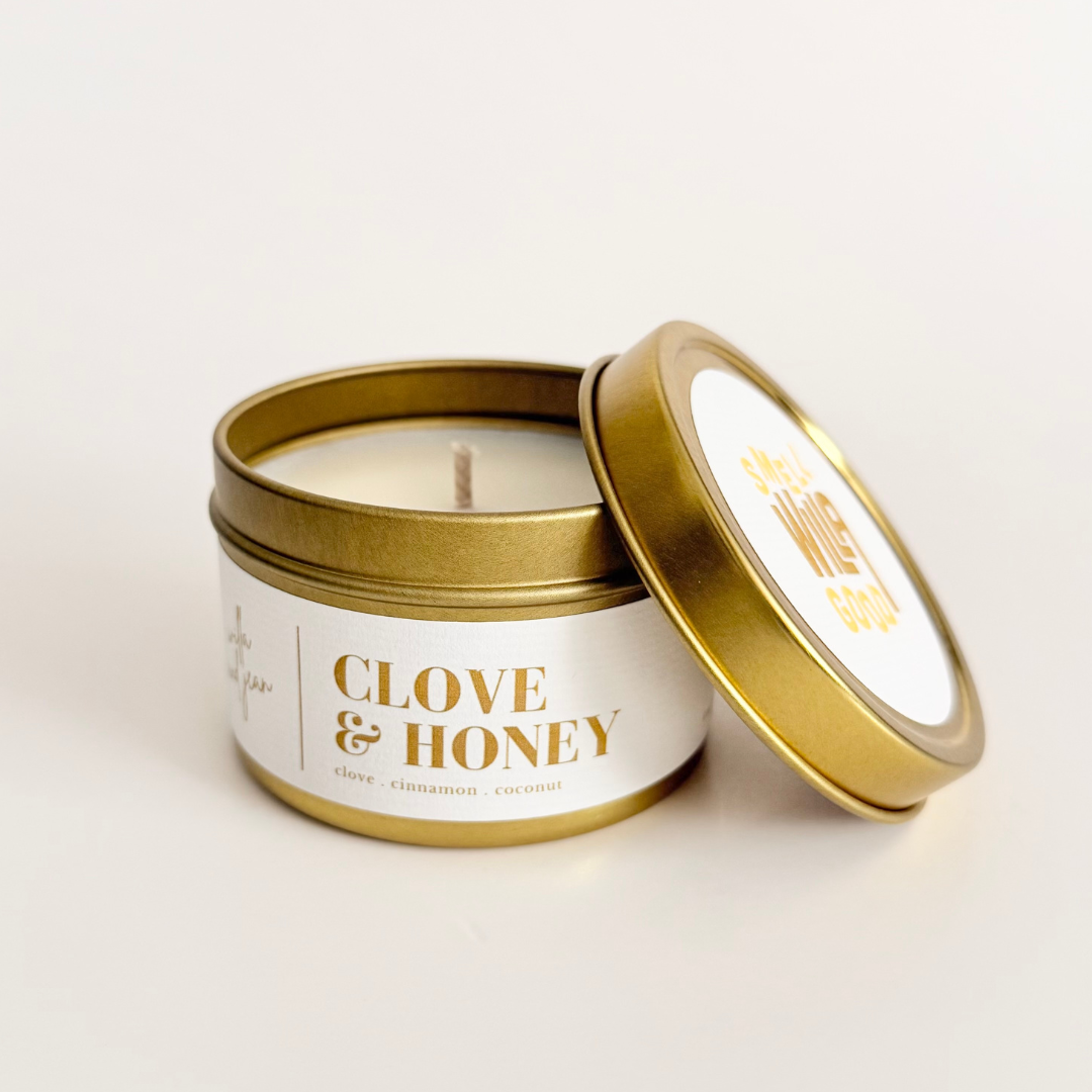 Clove & Honey 4 oz tin