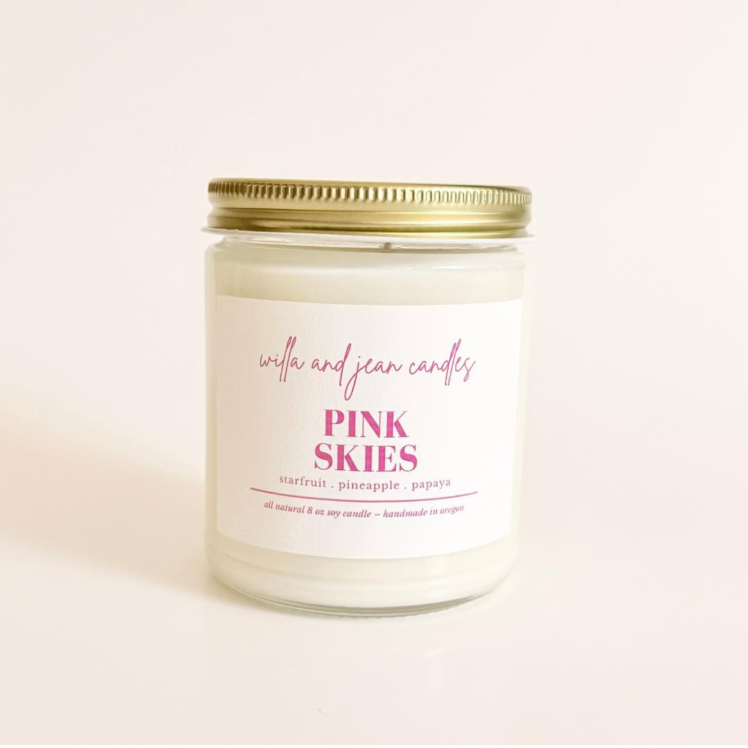 Pink Skies 8 oz