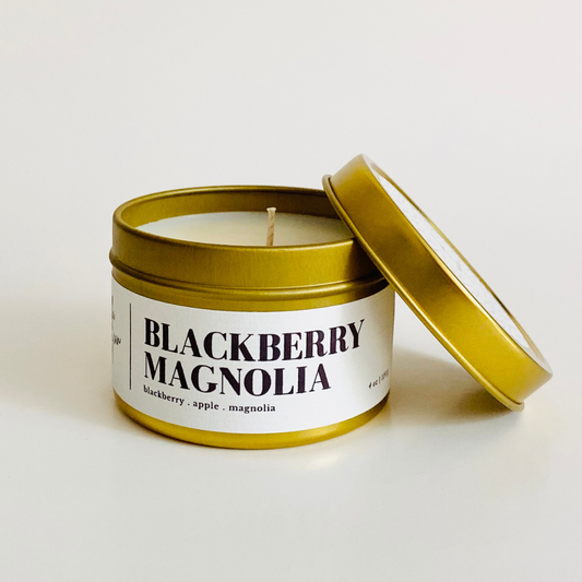 Blackberry Magnolia 4 oz tin