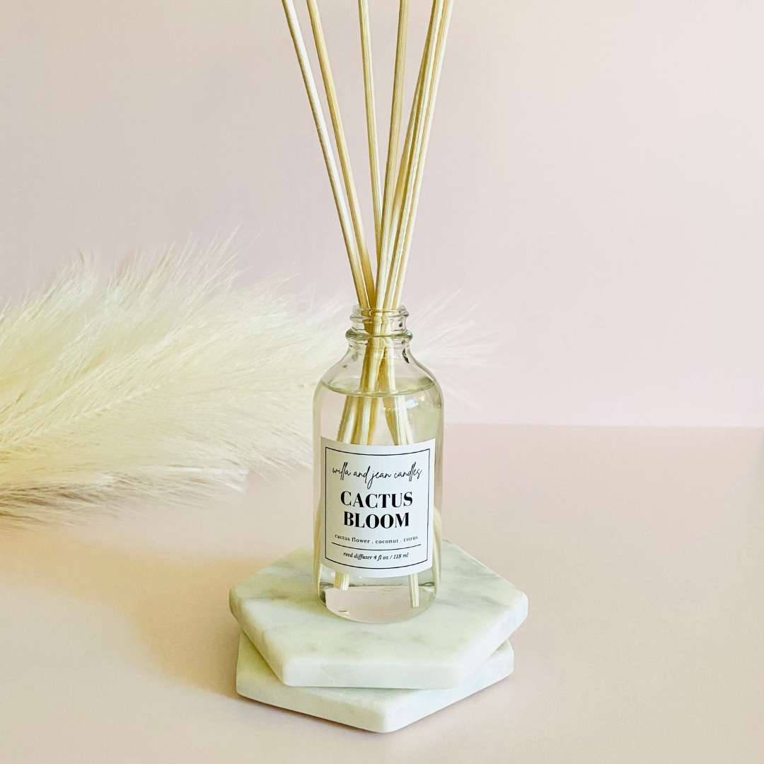 Cactus Bloom Reed Diffuser – Willa and Jean Candles