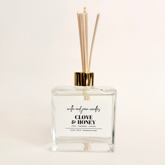 Clove & Honey Reed Diffuser 6.6 oz