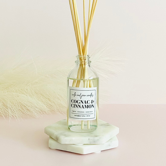 Cognac & Cinnamon Reed Diffuser