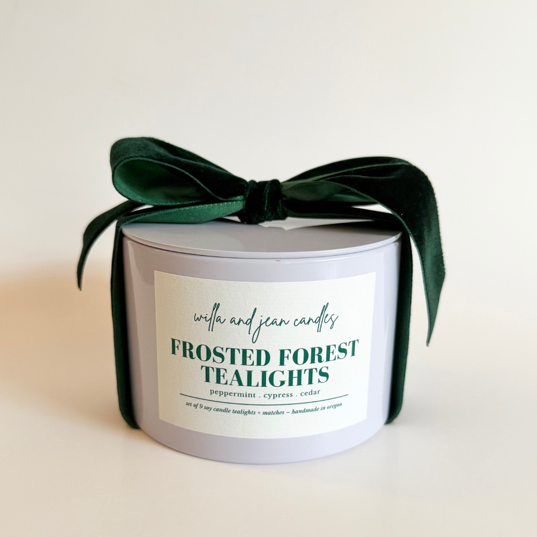 Frosted Forest Tealights