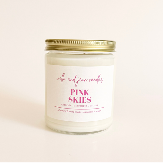 Pink Skies 8 oz