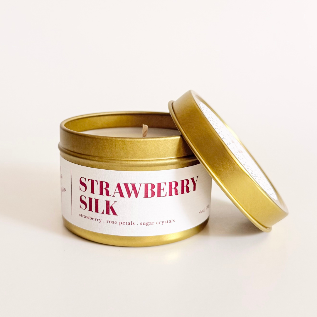 Strawberry Silk 4 oz tin