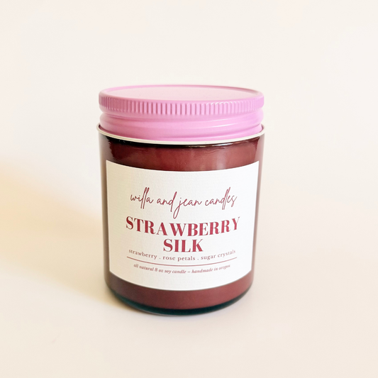 Strawberry Silk 8 oz