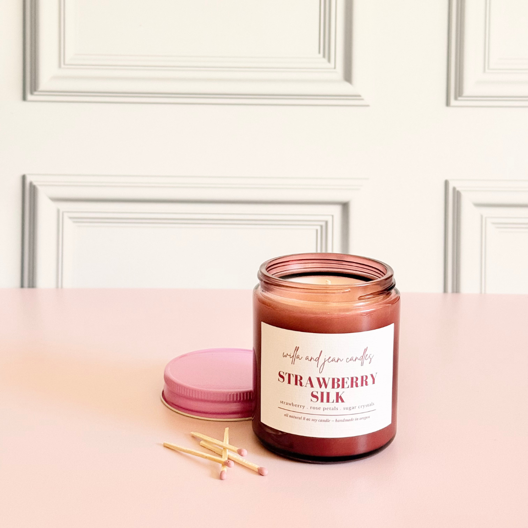 Strawberry Silk 8 oz