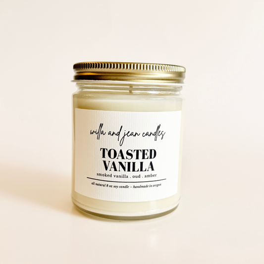 Toasted Vanilla 8 oz